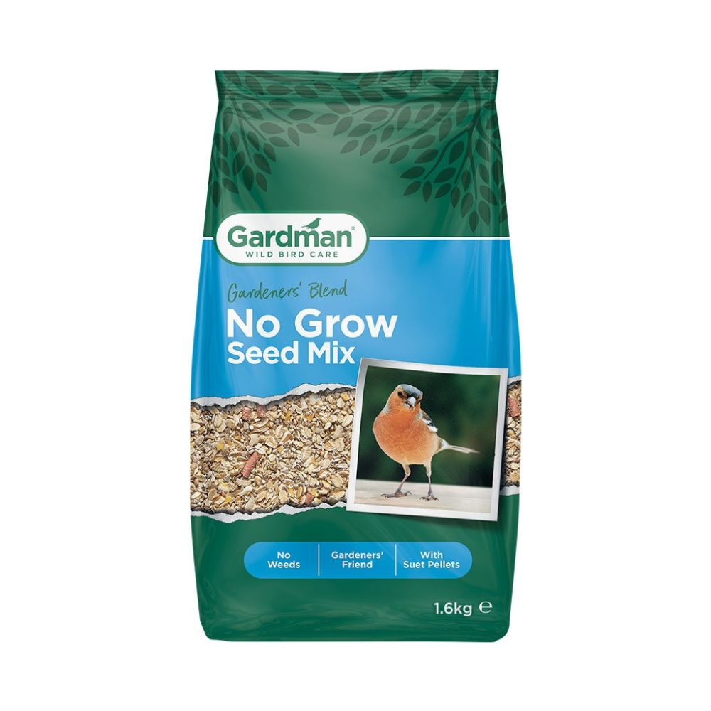 Gardman 12.5kg No Grow Seed Mix