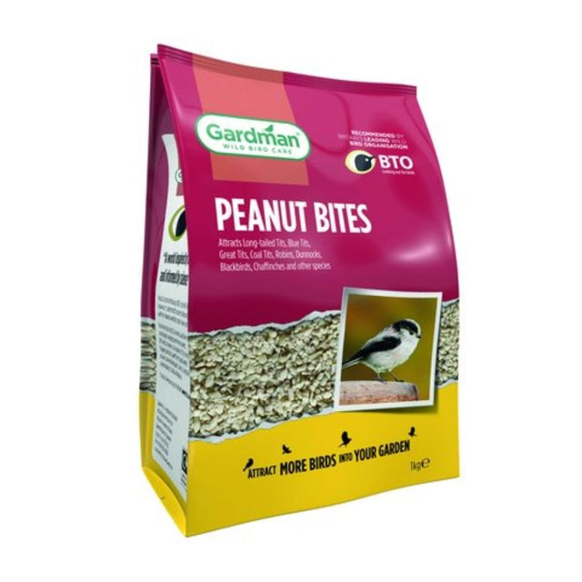 Gardman 1kg Peanut Bites - Old Railway Line Garden Centre