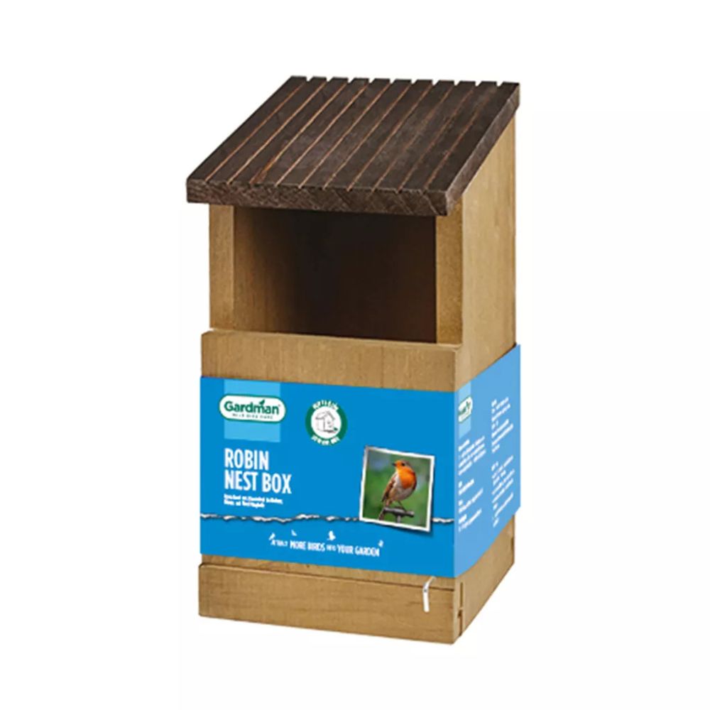 Gardman 24cm Robin Nest Box