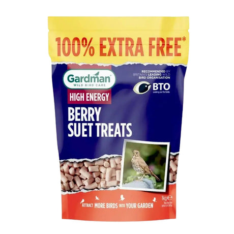 Gardman 500g Berry Suet Treats - Old Railway Line Garden Centre
