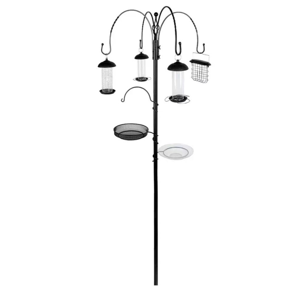 Gardman 226cm Black Complete Feeding Station Kit