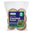 Gardman Suet Filled Coconut Feeder - 10 Pack - Old Railway Line Garden Centre