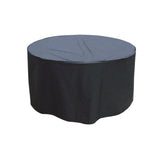 Garland Black 4 - 6 Seater Round Table Cover - W1364 - Old Railway Line Garden Centre