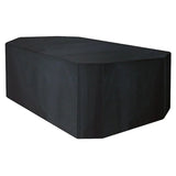 Garland Black 6 Seater Rectangular Furniture Set Cover - Old Railway Line Garden Centre