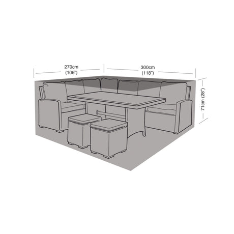 Garland Large Dining Set Furniture Cover - W1645