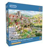 Gibson Games: 500 Piece Puddle Ducks & Paddling Jigsaw Puzzle