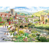 Gibsons Games 1000 Piece Puddle Ducks & Paddling Jigsaw Puzzle