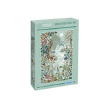 Gibsons Games 1000 Piece The Art File Frosted River Jigsaw Puzzle