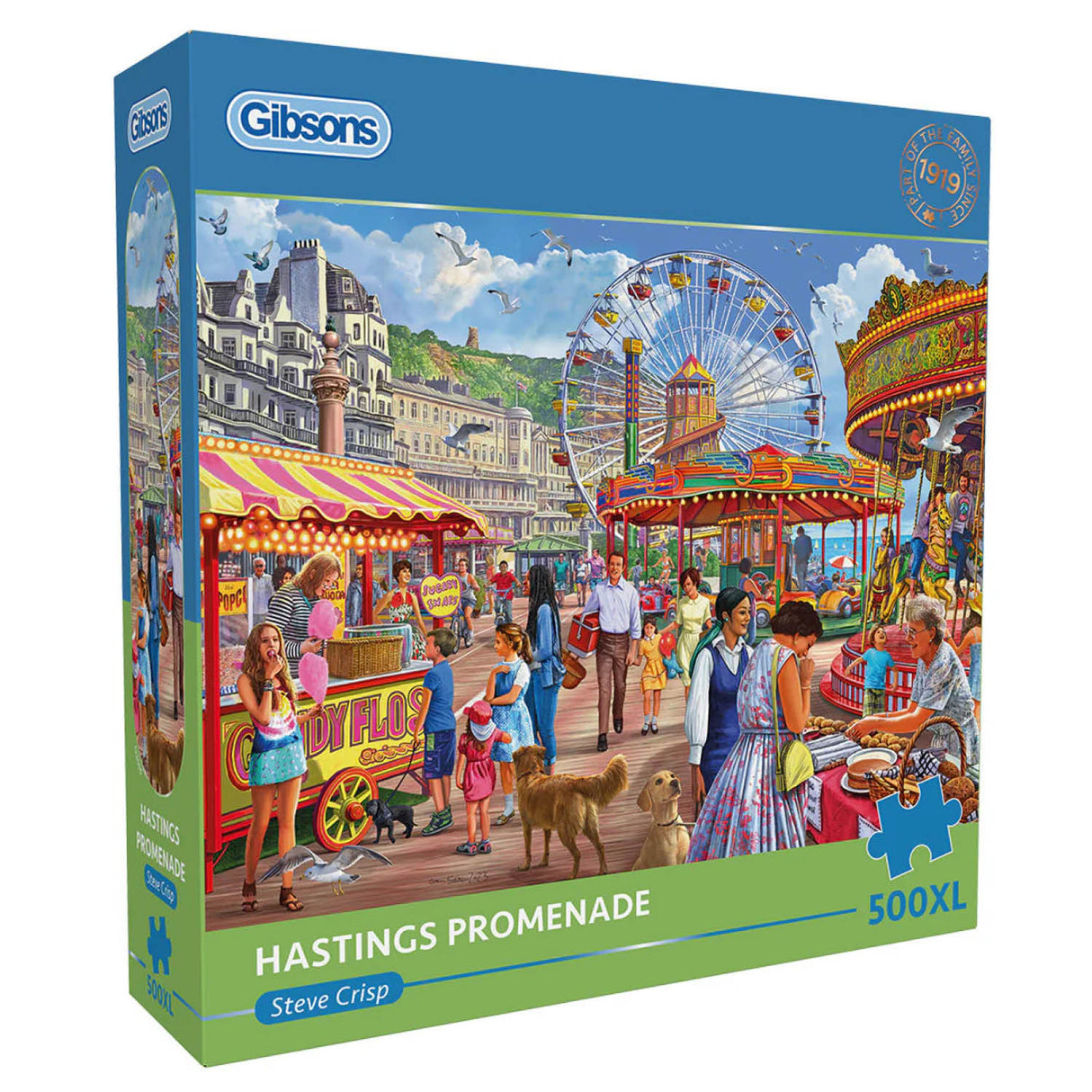 Gibsons Games 500 XL Piece Hastings Promenade Jigsaw Puzzle