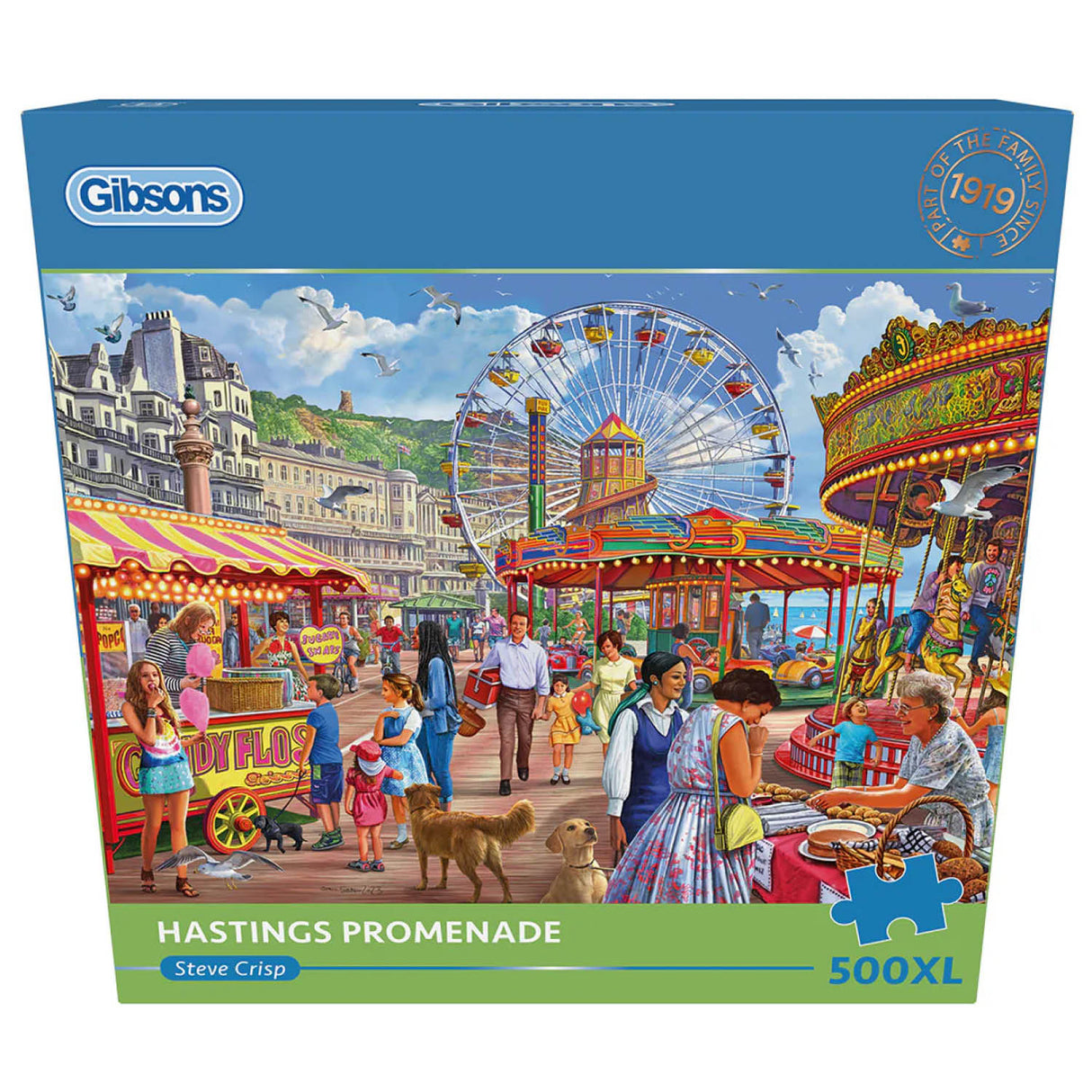 Gibsons Games 500 XL Piece Hastings Promenade Jigsaw Puzzle