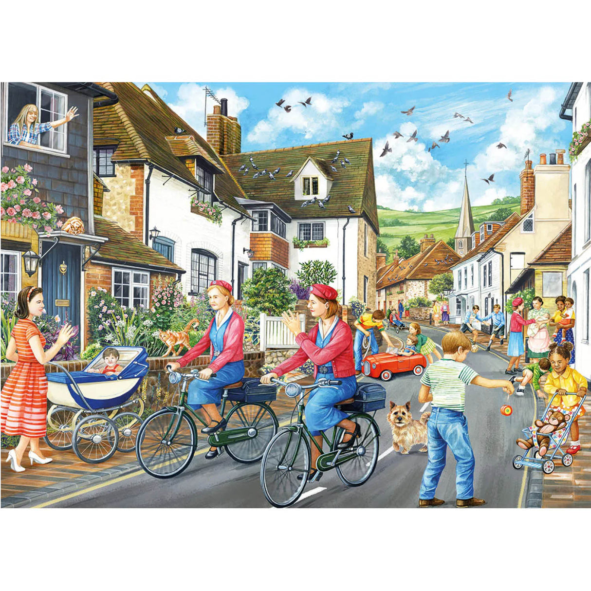 Gibsons Games 500 XL Piece Merry Midwives Jigsaw Puzzle