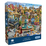 Gibsons Games A Day Out in Edinburgh 1000 Piece Jigsaw Puzzle