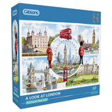 Gibsons Games A Look At London 1000 Piece Jigsaw Puzzle