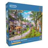 Gibsons Games A Tranquil Moment 500 Piece Jigsaw Puzzle - Old Railway Line Garden Centre