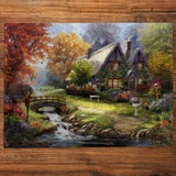Gibsons Games Birdsong Cottage 1000 Piece Jigsaw Puzzle