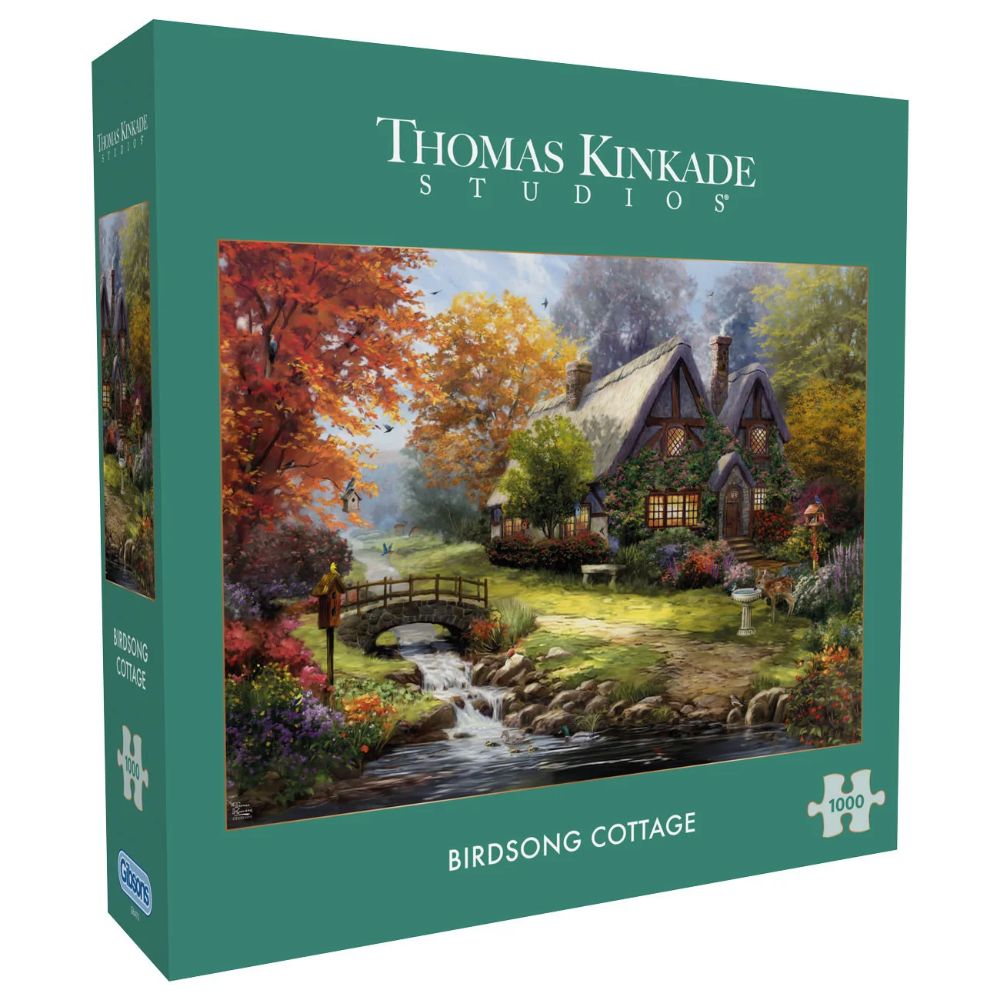 Gibsons Games Birdsong Cottage 1000 Piece Jigsaw Puzzle