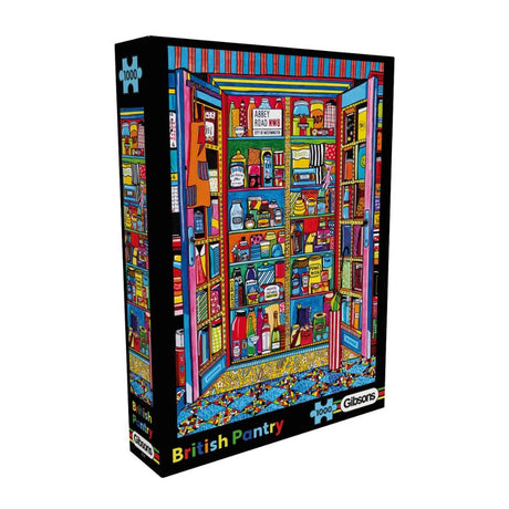 Gibsons Games British Pantry 1000 Piece Jigsaw Puzzle - Old Railway Line Garden Centre