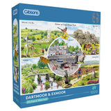 Gibsons Games Dartmoor & Exmoor 1000 Piece Jigsaw Puzzle
