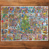 Gibsons Games Jokesaws Crackers For Christmas 1000 Piece Jigsaw Puzzle
