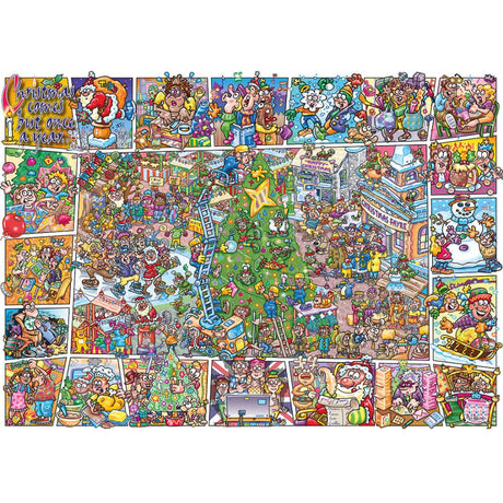 Gibsons Games Jokesaws Crackers For Christmas 1000 Piece Jigsaw Puzzle