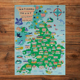 Gibsons Games National Trust: Across The Land 1000 Piece Jigsaw Puzzle