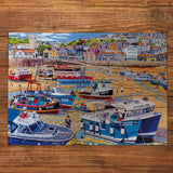 Gibsons Games Sand At St Ives Extra Large 250XL Piece Jigsaw Puzzle - Old Railway Line Garden Centre