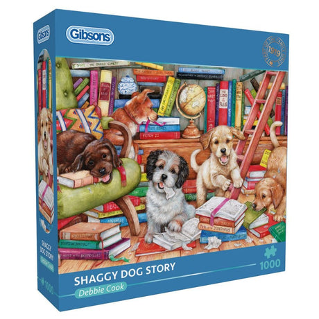 Gibsons Games Shaggy Dog Story 1000 Piece Jigsaw Puzzle - Old Railway Line Garden Centre