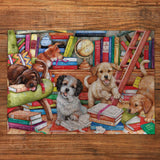 Gibsons Games Shaggy Dog Story Extra Large 100 XXL Piece Jigsaw Puzzle - Old Railway Line Garden Centre