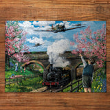 Gibsons Games Spitfire Surprise 250XL Piece Jigsaw Puzzle - Old Railway Line Garden Centre