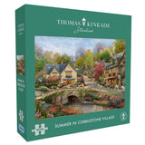 Gibsons Games Summer in Cobblestone Village 1000 Piece Jigsaw Puzzle