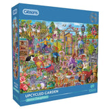 Gibsons Games Upcycled Garden 1000 Piece Jigsaw Puzzle - Old Railway Line Garden Centre