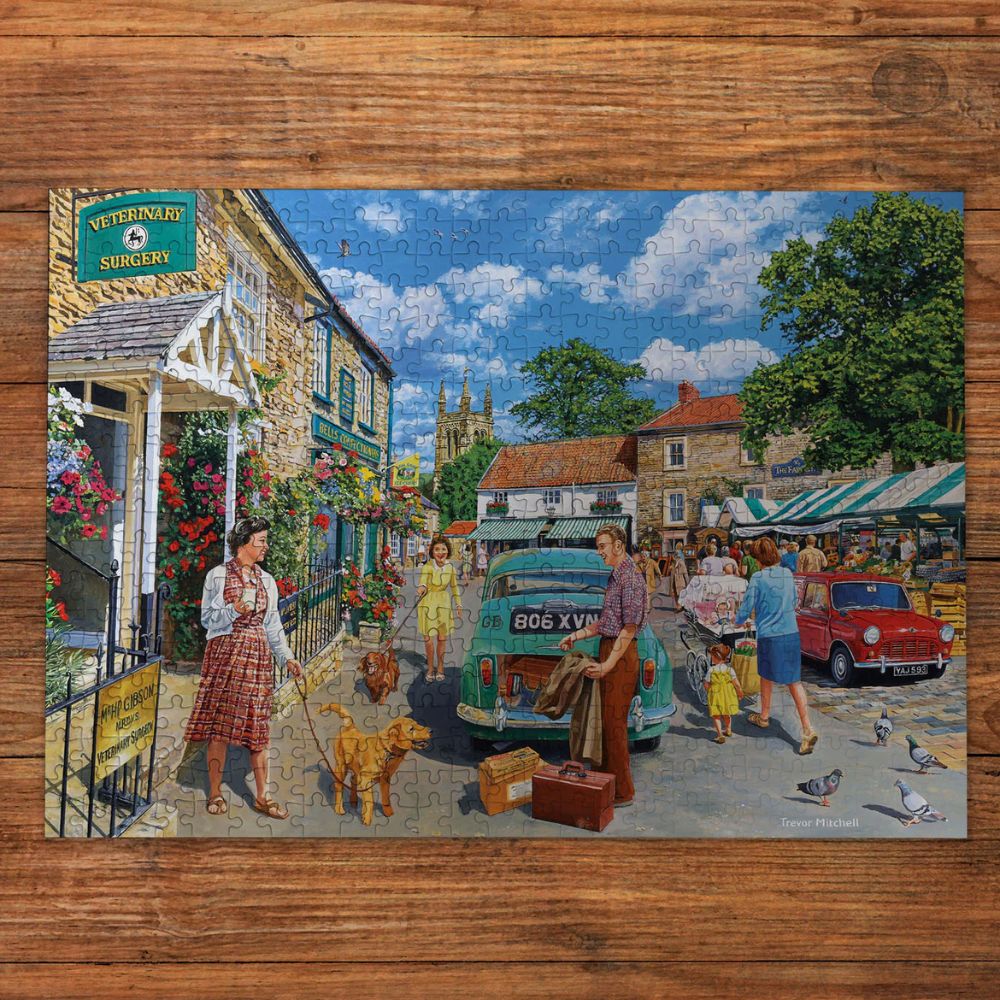 Gibsons Games Vet On Call 250XL Piece Jigsaw Puzzle - Old Railway Line Garden Centre