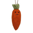 Gisela Graham 10cm Carrot Hanging Decoration - Old Railway Line Garden Centre