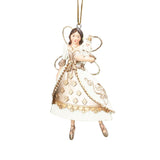 Gisela Graham 10cm Resin Fairy Nutcracker Hanging Decoration