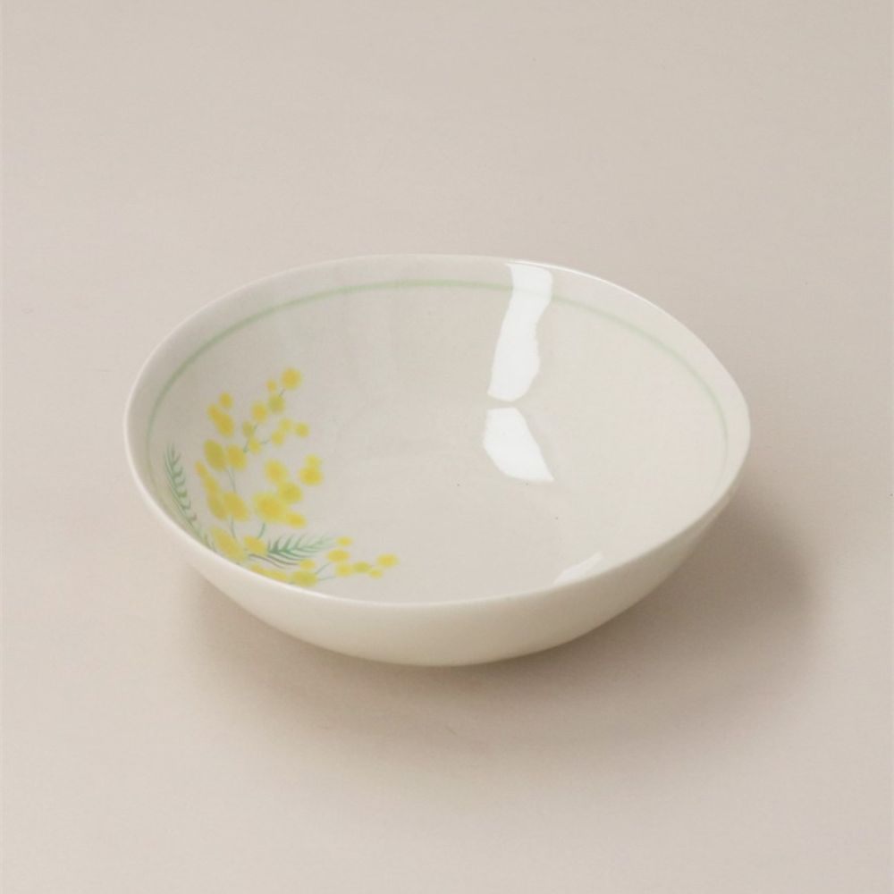 Gisela Graham 13cm Stoneware Mimosa Mini Bowl