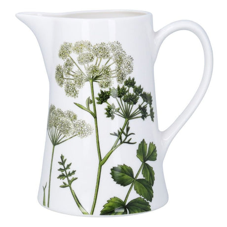 Gisela Graham 14cm Spring Hedgerow Large Bone China Jug - Old Railway Line Garden Centre