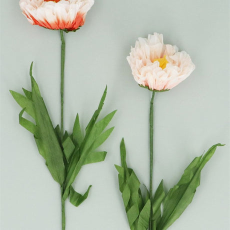 Gisela Graham 32cm Paper Peony Ornament (Choice of 2)