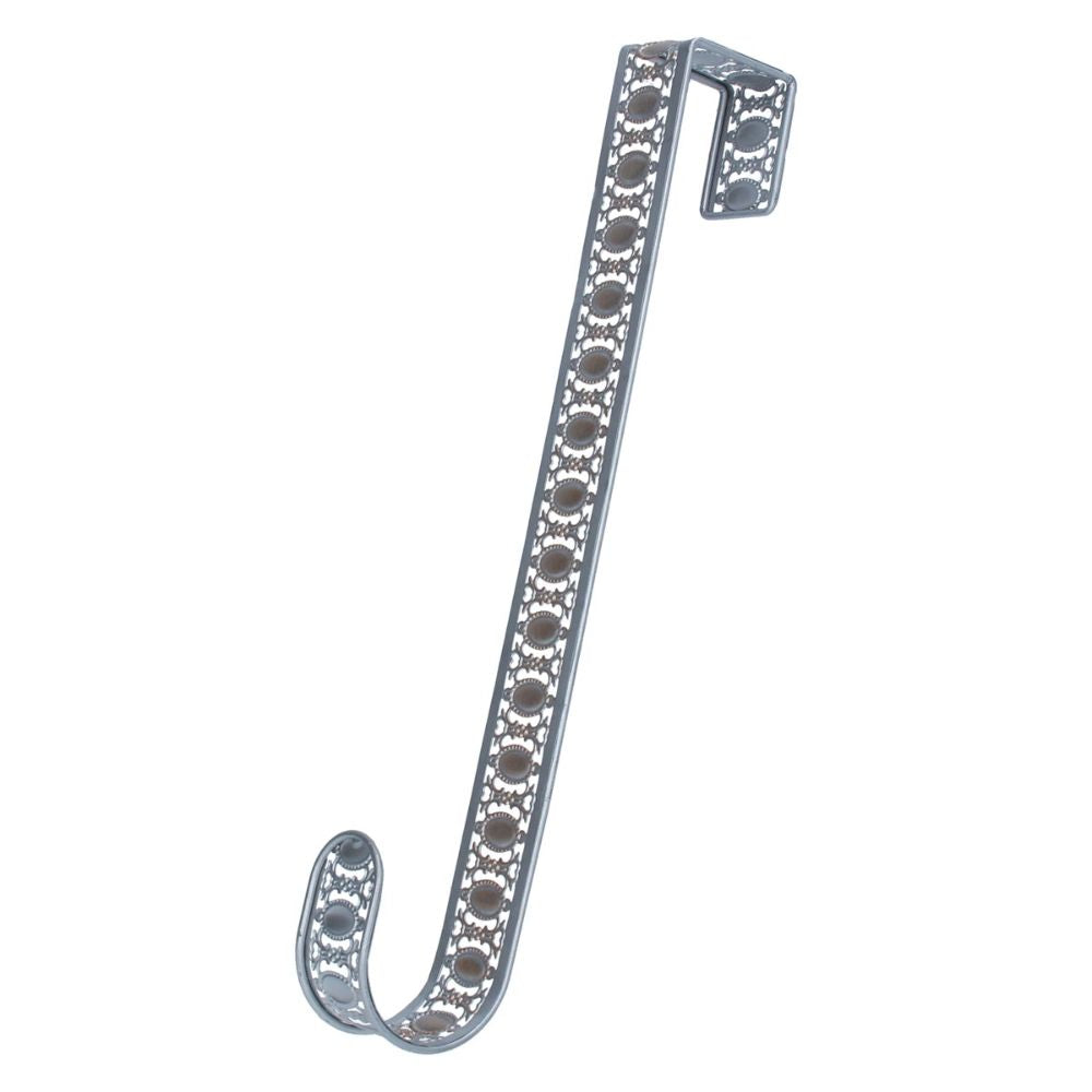 Gisela Graham 32cm Silver & Gold Metal Wreath Hanger