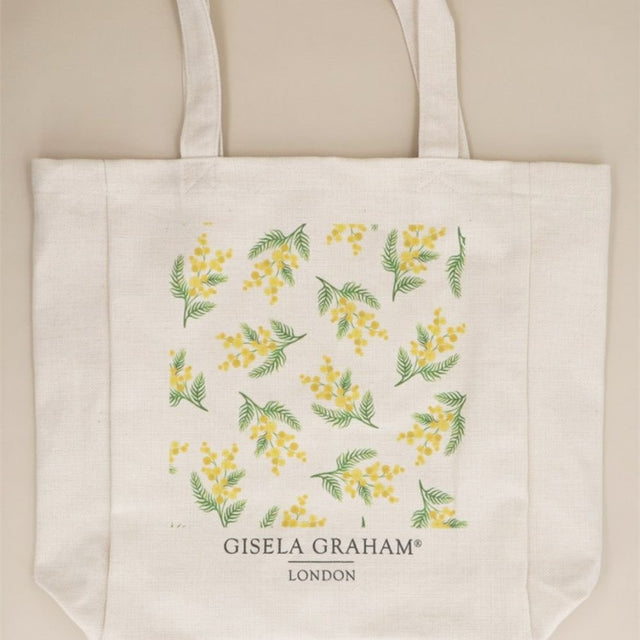 Gisela Graham 40cm Fabric Tote Bag - Old Railway Line Garden Centre