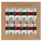 Gisela Graham 6 Nostalgia Santa/Tree Christmas Crackers