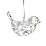 Gisela Graham 6cm Acrylic Crystal Dove Hanging Decoration