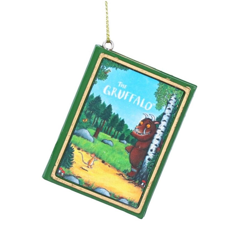 Gisela Graham 6cm Resin The Gruffalo Book Hanging Decoration