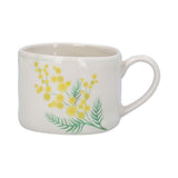 Gisela Graham 7cm Stoneware Mimosa Mug