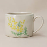 Gisela Graham 7cm Stoneware Mimosa Mug