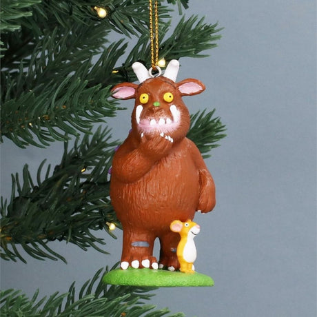 Gisela Graham 8cm The Gruffalo & Mouse Resin Hanging Decoration