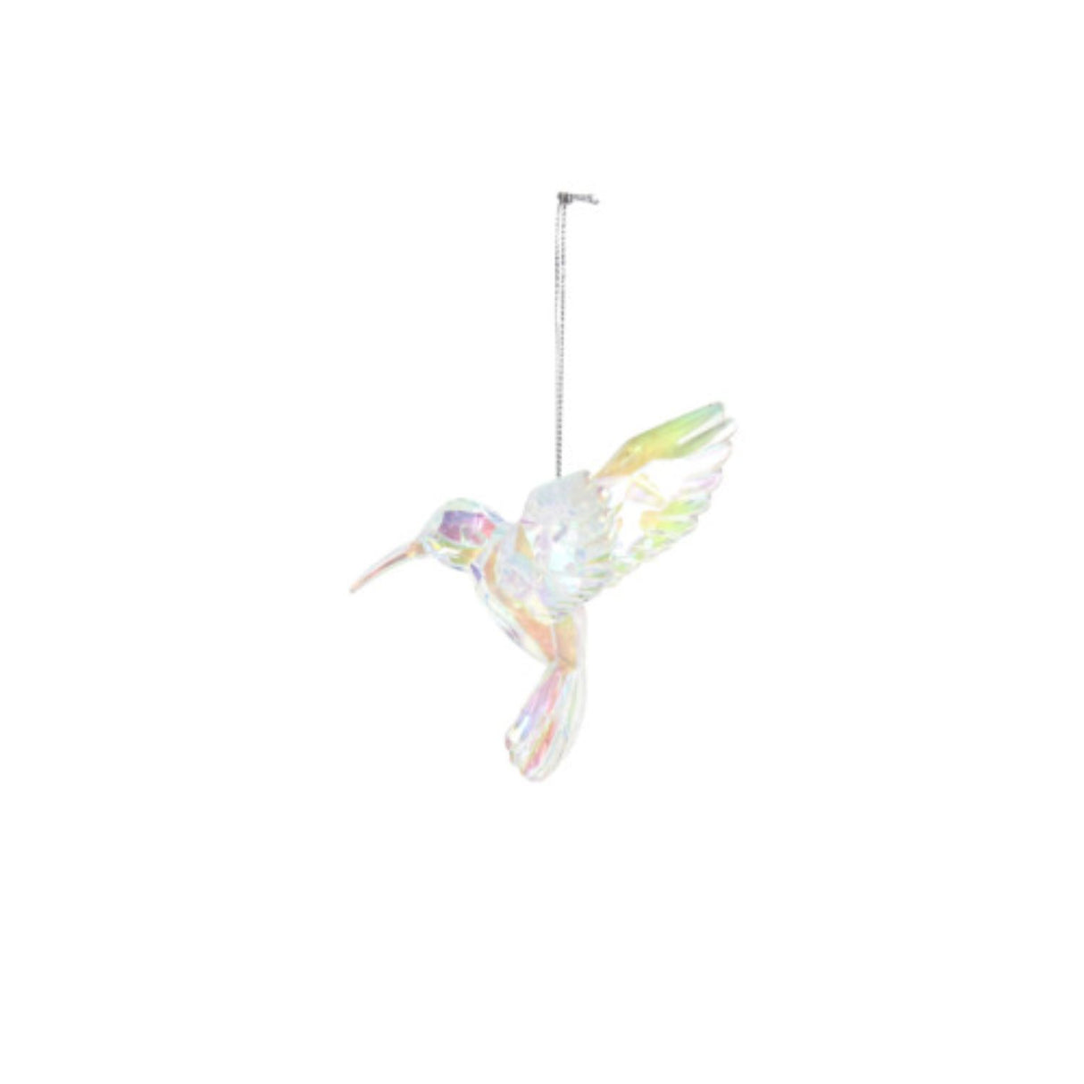 Gisela Graham Acrylic Hummingbird Hanging Decoration