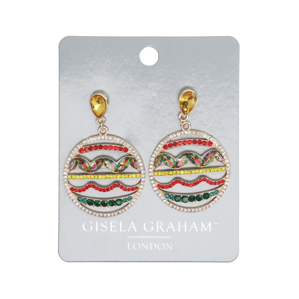 Gisela Graham Bauble Earrings