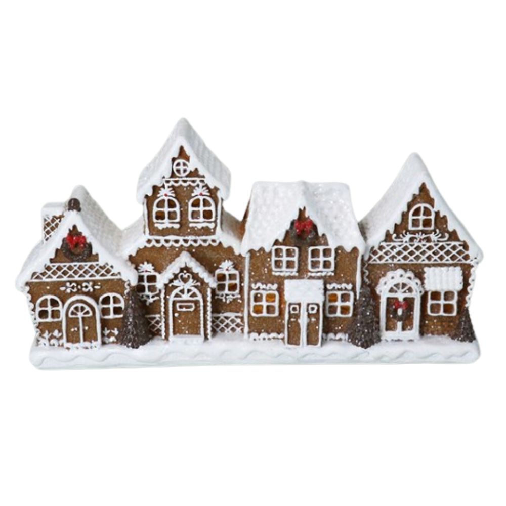 Gisela Graham LED Gingerbread Village