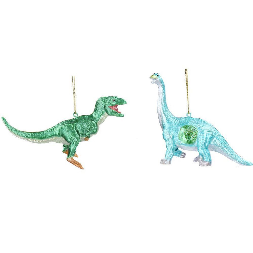 Gisela Graham Metallic Resin Dinosaur Decoration (Choice of 5)