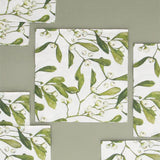 Gisela Graham Pack of 20 Napkins - Mistletoe